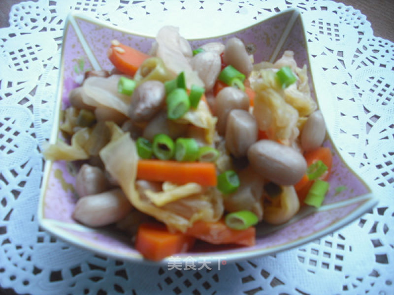 Cold Kimchi Peanuts recipe
