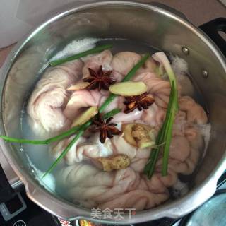 "stewed Vegetables" Dry Pot Fat Intestine Pot recipe