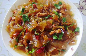 Fried Pork with Fenpi recipe