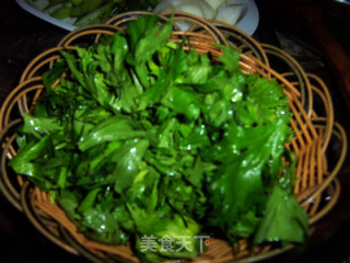Winter Healthy Lettuce --- Cold Smoked Dried Celery Leaves recipe