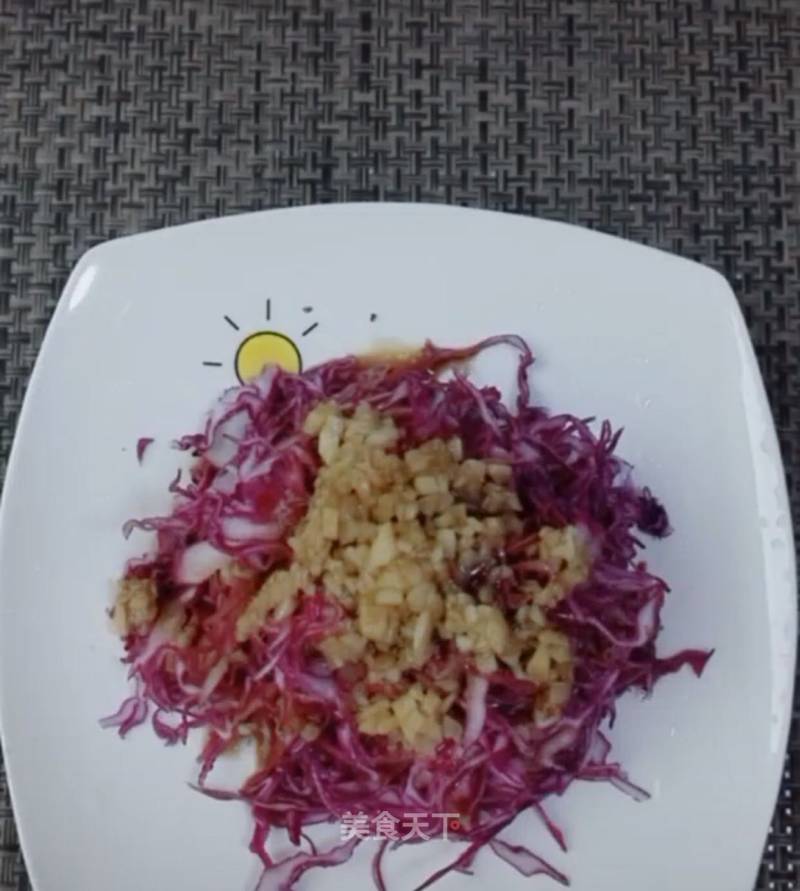 Purple Cabbage Salad recipe