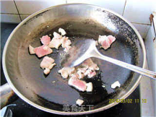 Stir-fried Cabbage with Sliced Pork recipe