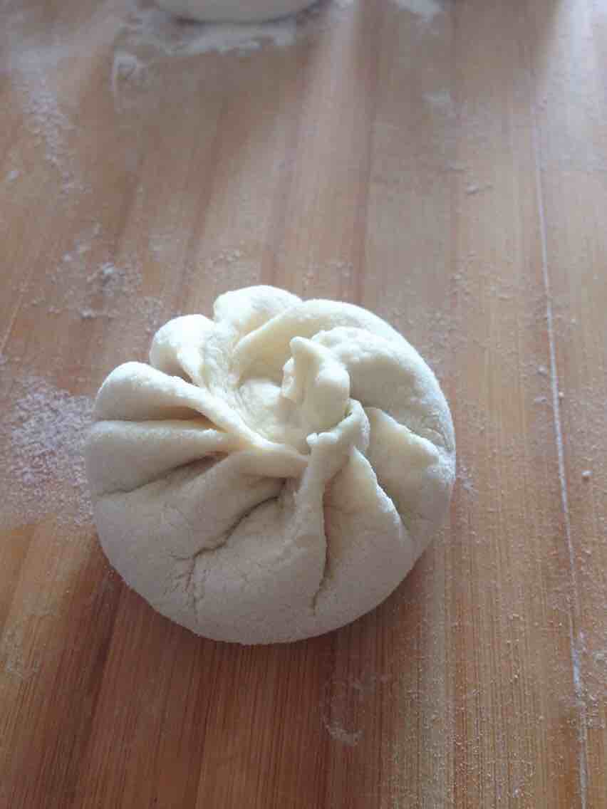 Egg and Chive Stuffed Buns recipe