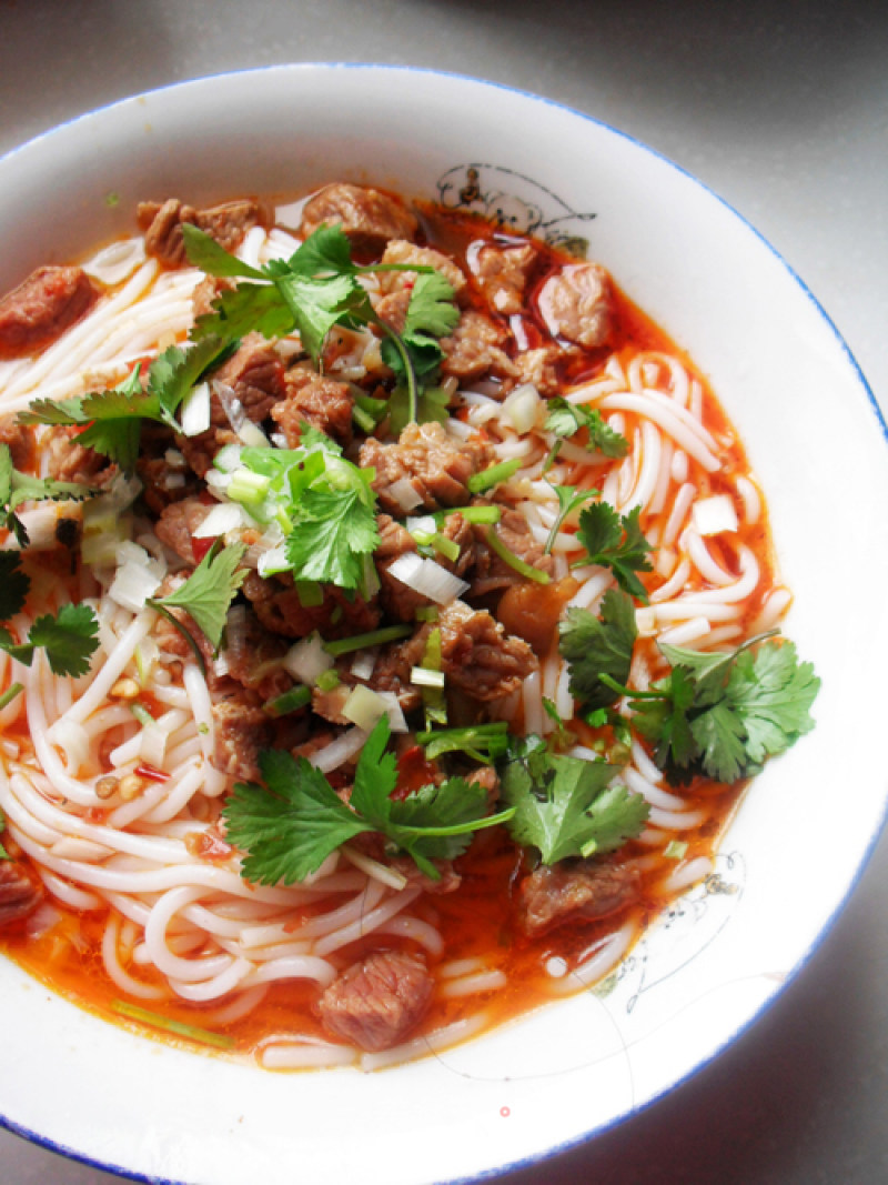 Spicy Braised Beef Noodles recipe