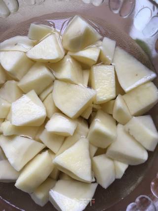 Potatoes and Pork Stewed Vermicelli recipe