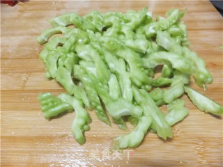 Bitter Gourd Fried Pork recipe