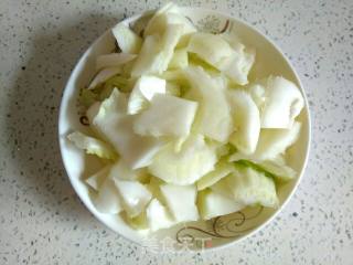 Stir-fried Bacon with Cabbage and Pepper recipe
