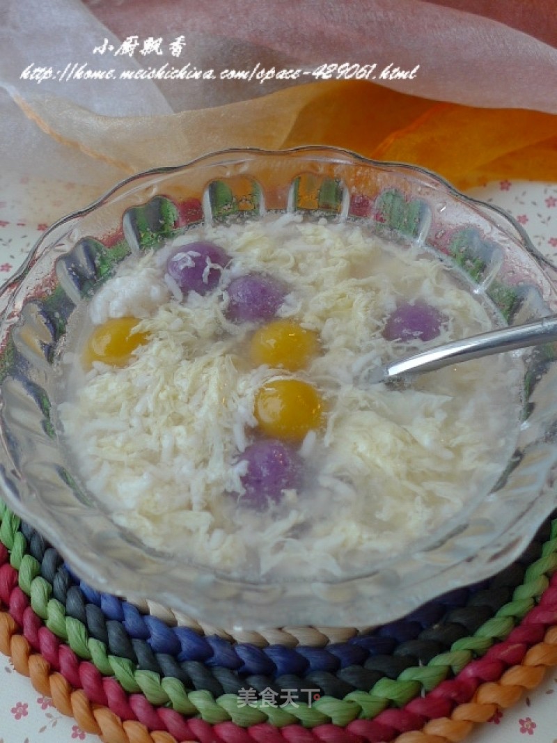Rice Wine Egg Flower Ball recipe