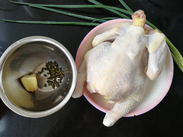 Salted Chicken with Peppercorns recipe