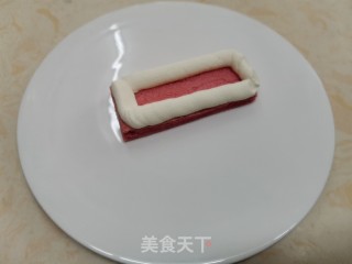 Strawberry Chiffon Ice Cream Cream Cake Kuaishou Cake recipe