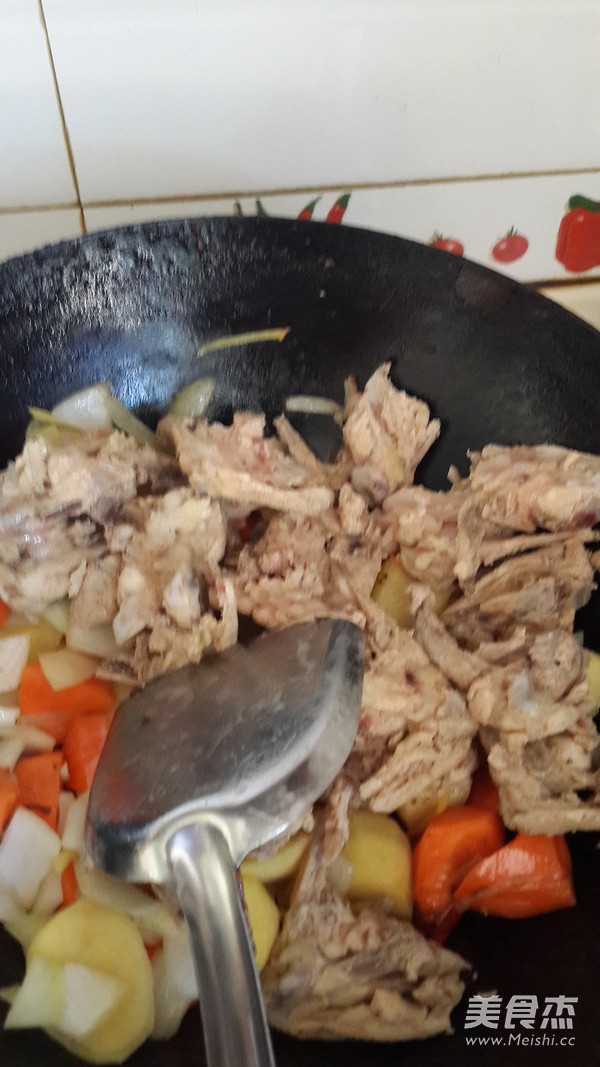 Homemade Potato Chicken Stew recipe