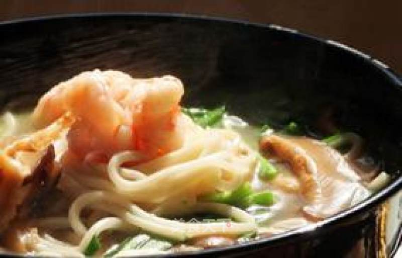 Baby Food: Shrimp and Vegetable Noodle Soup recipe