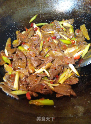 【pickled Pepper Pork Liver】 recipe