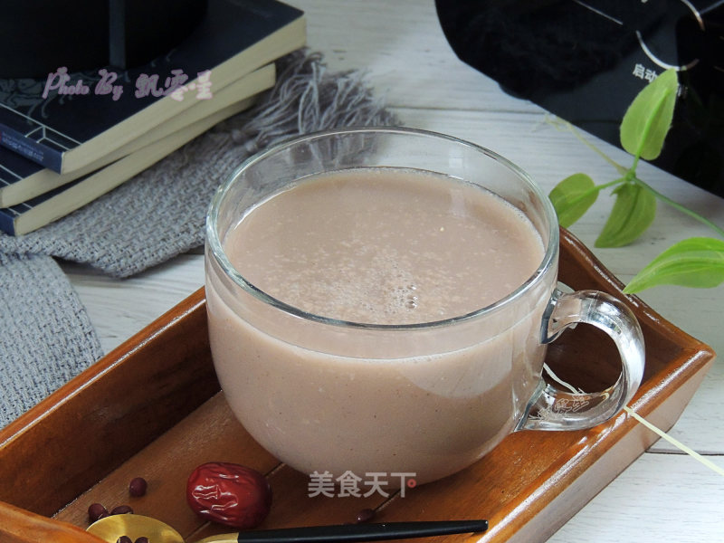 Red Bean Coix Seed Soy Milk recipe