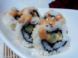 【sushi with Thousand Island Sauce】 recipe