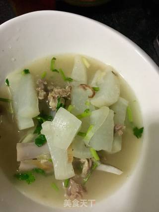 White Radish Lamb Bone Soup recipe