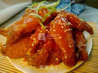 Sweet and Sour Chicken Wings recipe