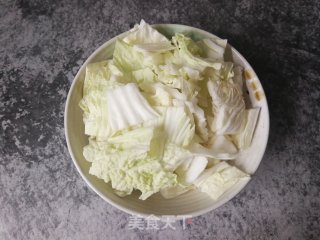 Chinese Cabbage Stewed Noodles recipe