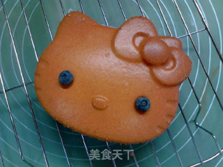 Hello Kitty Yogurt Blueberry Chiffon Cake recipe