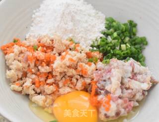 Carrot Lotus Root Pancakes recipe