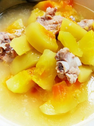 Pork Ribs Papaya Soup recipe