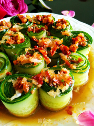 Hot and Sour Cucumber Roll recipe