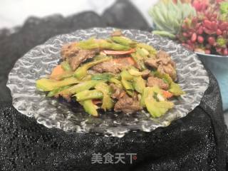 Stir-fried Beef with Bitter Gourd recipe