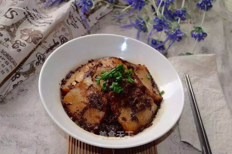 Pickled Pork with Prunes and Vegetables--tian Xian with recipe