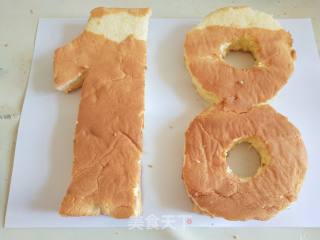 Number Birthday Cake recipe