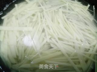 Tossed Potato Shreds recipe