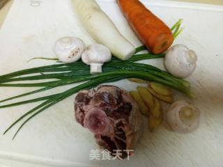 Oxtail Radish Soup for Two recipe