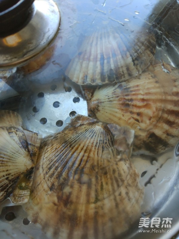 Steamed Scallops recipe