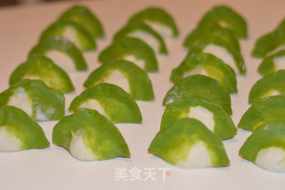 Green Dumplings-add Some Color to The Dumplings recipe