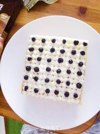 Blueberry Cream Cake recipe