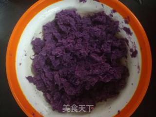 Purple Sweet Potato Rice Cake recipe
