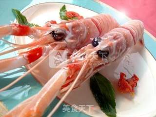 #aca Baking Star Competition# Caviar Ao Shrimp Salad recipe
