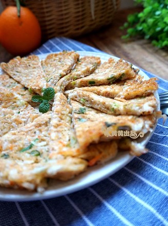 Pan-fried Hairy Shrimp Cakes: The King of Calcium Supplementation is It recipe