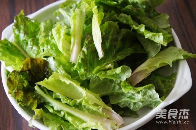 Mixed Lettuce with Fungus recipe