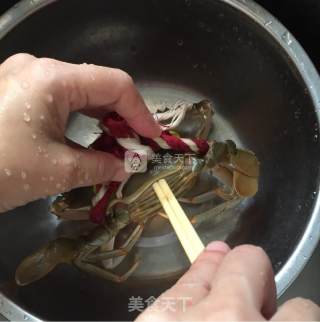 Steamed Crab with Longan recipe