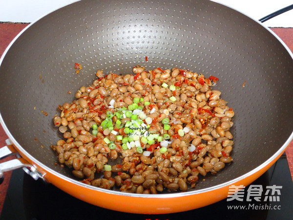 Laba Beans Mixed with Bitter Gourd recipe