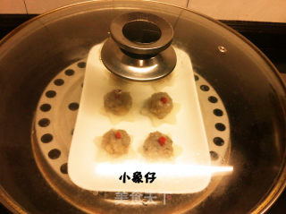 Entry [shrimp Balls with Wolfberry in Oyster Sauce] recipe