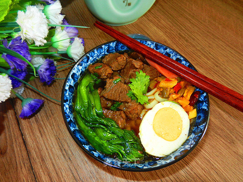 Braised Beef Noodles recipe