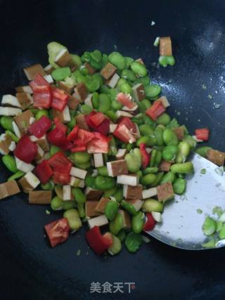 Tofu and Broad Bean Rice recipe