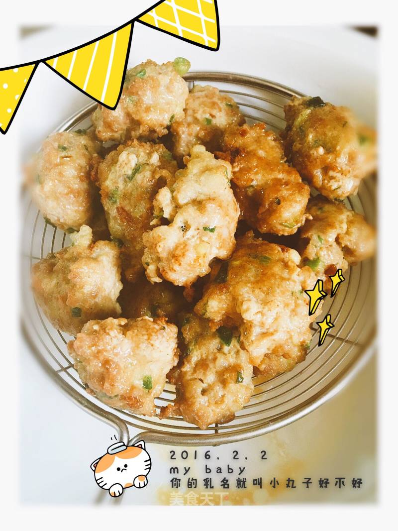Fried Small Meatballs recipe