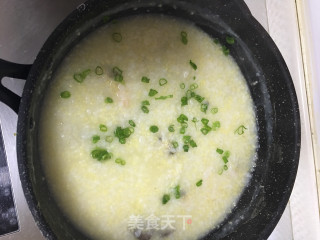 Gold and Silver Seafood Porridge recipe