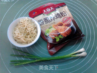 Scallion Instant Noodle Pancake recipe