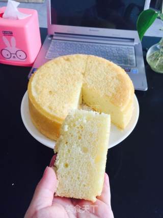 #xinliang First Baking Competition #8-inch Chiffon Cake recipe