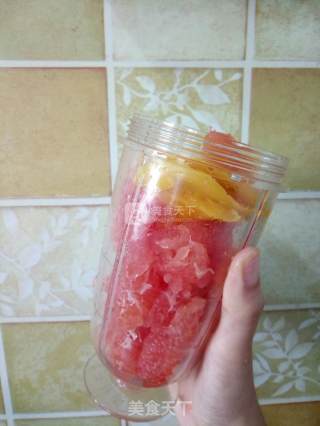 Grapefruit Mango Juice recipe