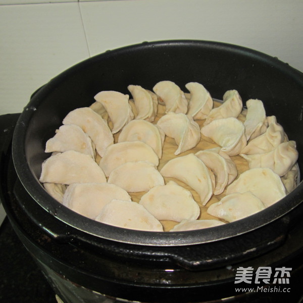 Sweet Potato and Pork Dumplings recipe