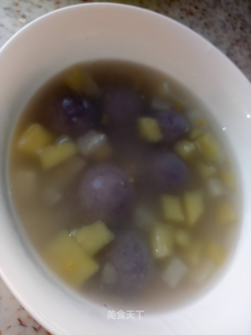 Fruit Dumpling Soup recipe